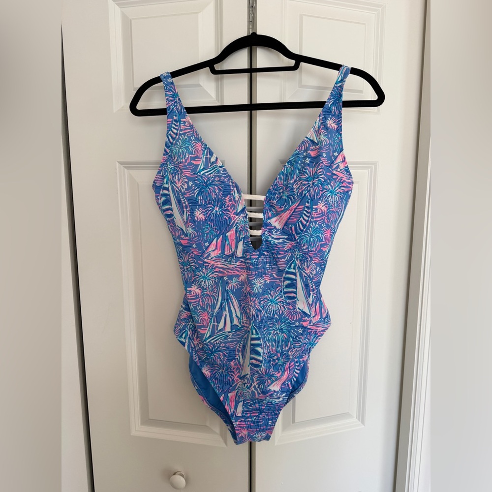 Lilly Pulitzer Jaspen Sailibration One-piece Swimsuit